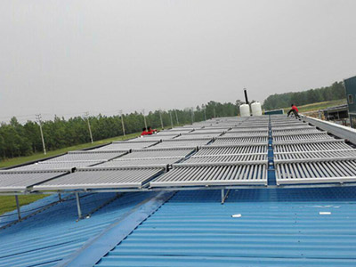 力賽柯15噸太陽能企業熱水工程