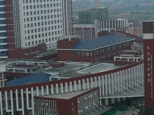 江西撫州東鄉大型醫院熱水工程